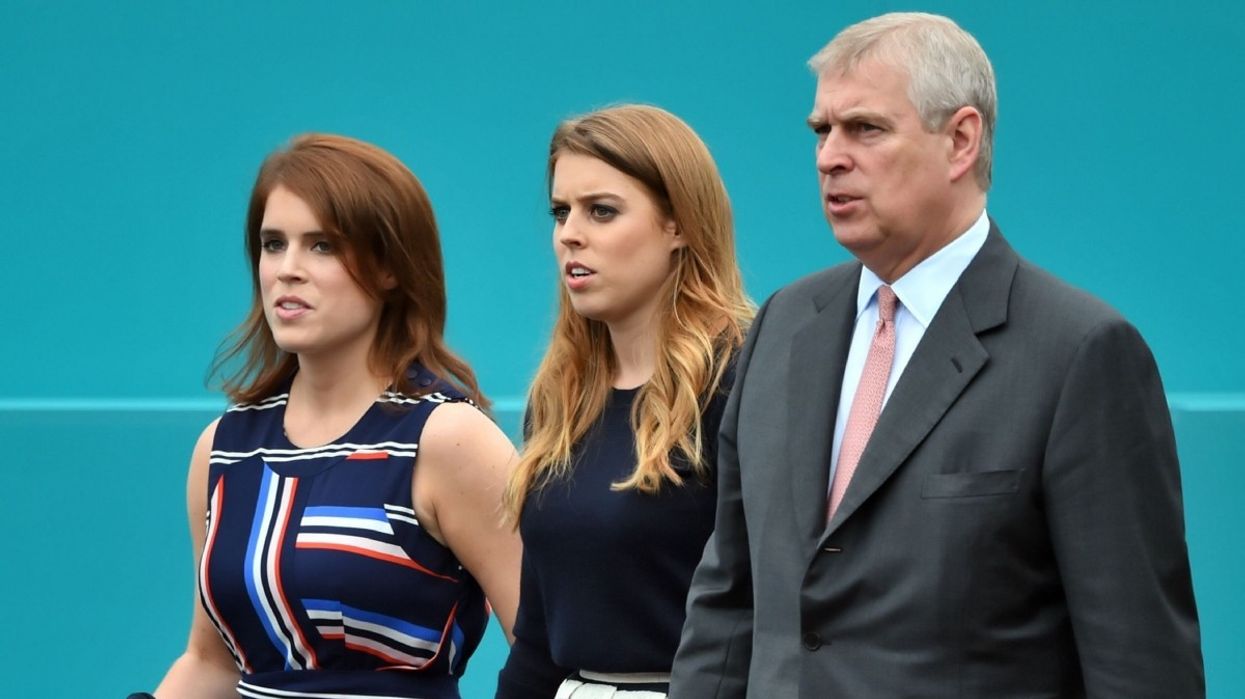 Princess Eugenie, Princess Beatrice, Prince Andrew