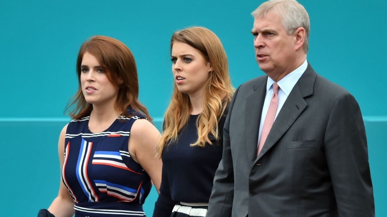 Princess Eugenie, Princess Beatrice, Prince Andrew