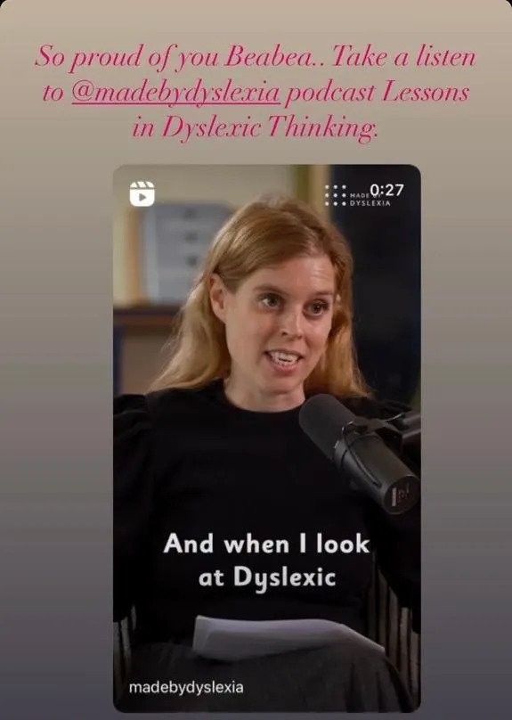 Princess Eugenie's Instagram