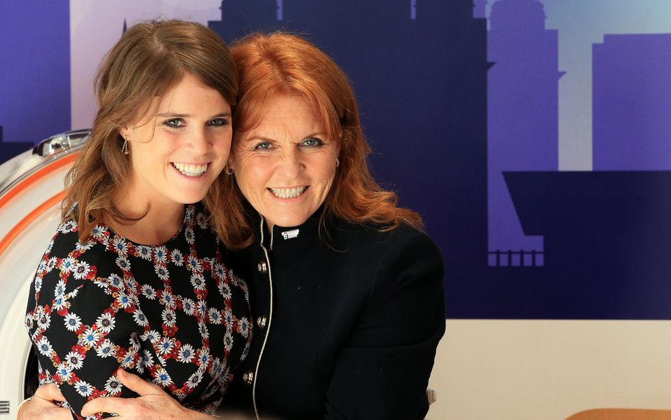 Princess Eugenie, Sarah Ferguson