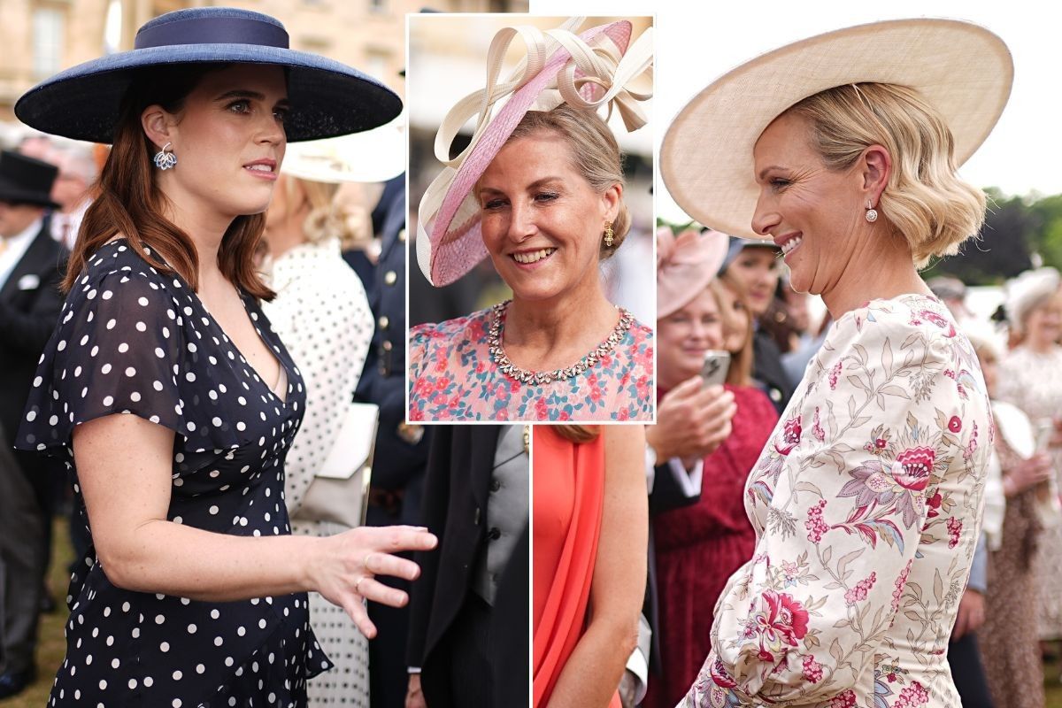 Princess Eugenie, Zara Tindall, Sophie Duchess of Edinburgh