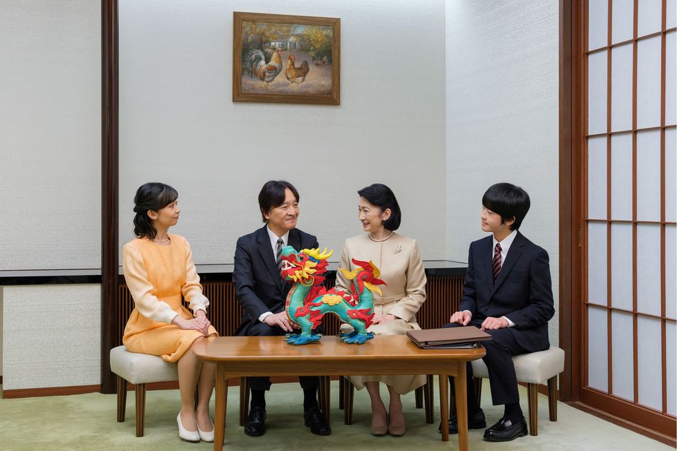 Princess Kako, Crown Prince Akishino, Crown Princess Kiko, Prince Hisahito