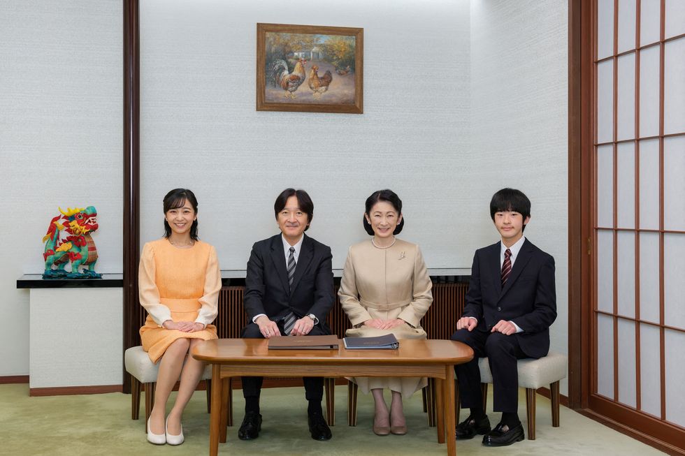 Princess Kako, Crown Prince Akishino, Crown Princess Kiko, Prince Hisahito