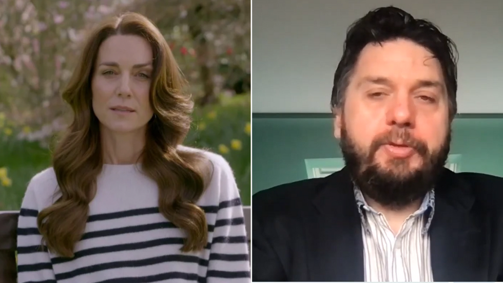 Princess Kate and Alexander Larman