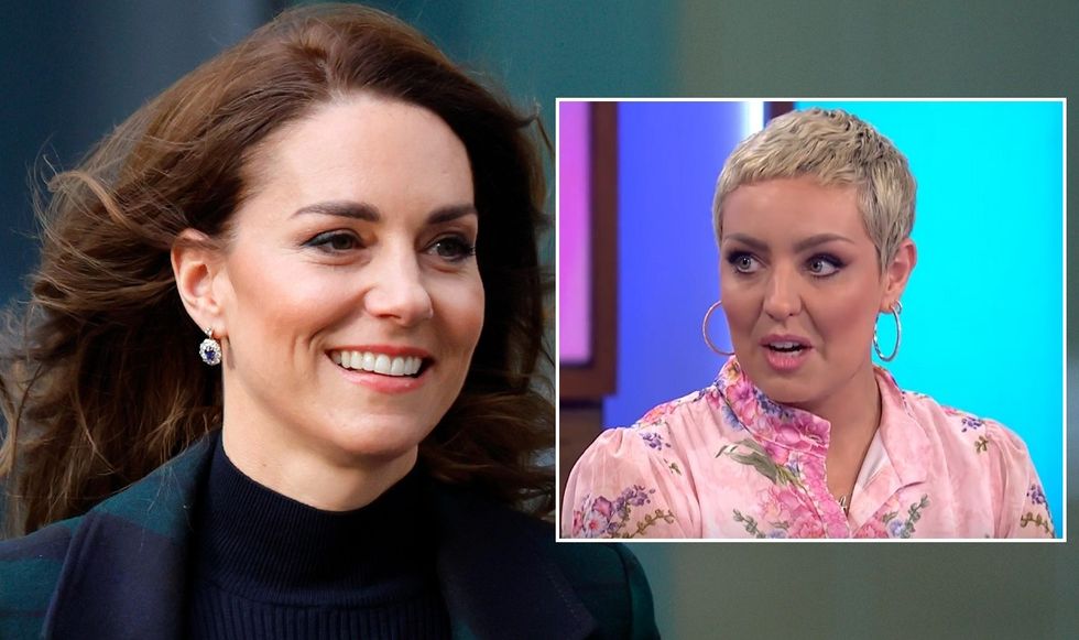 Princess Kate and Amy Dowden