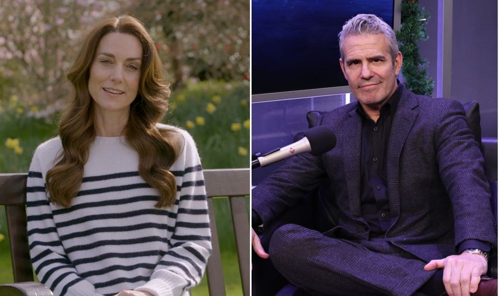 Princess Kate and Andy Cohen