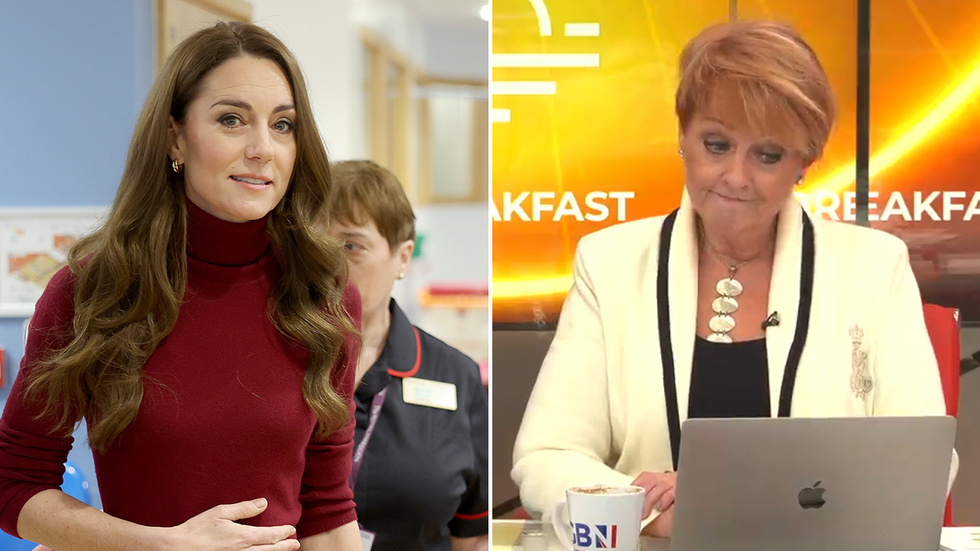 Princess Kate and Anne Diamond