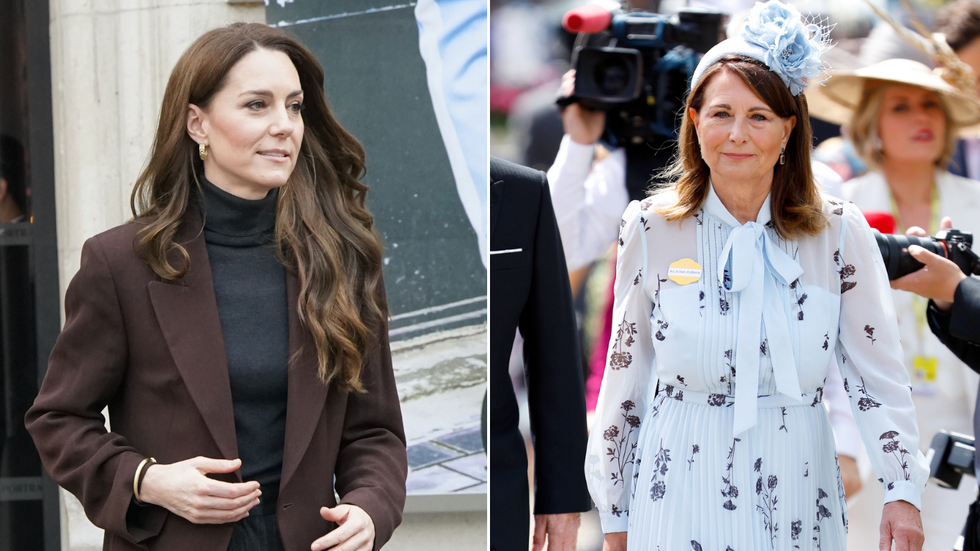 Princess Kate and Carole Middleton