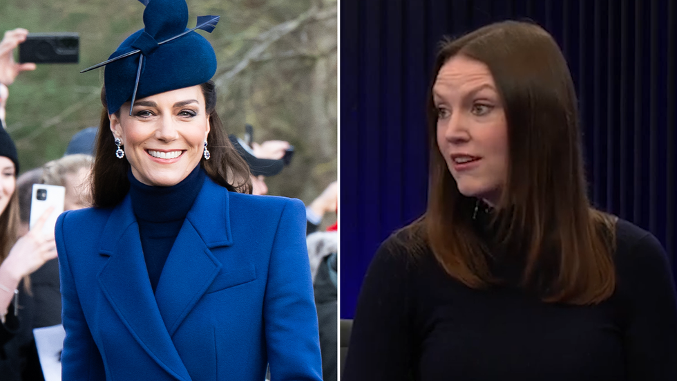 Princess Kate and Charlotte Griffiths