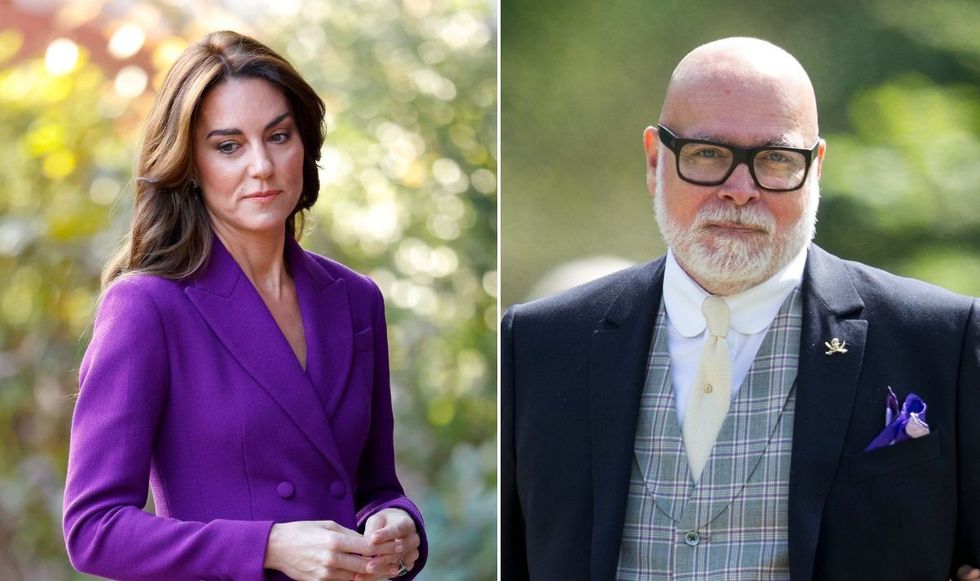 Princess Kate and Gary Goldsmith