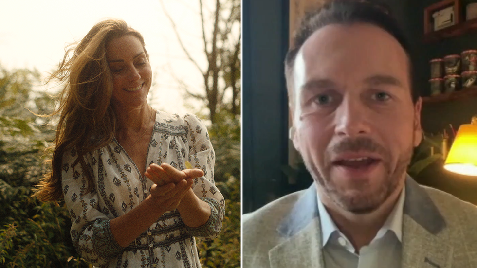 Princess Kate and Grant Harrold