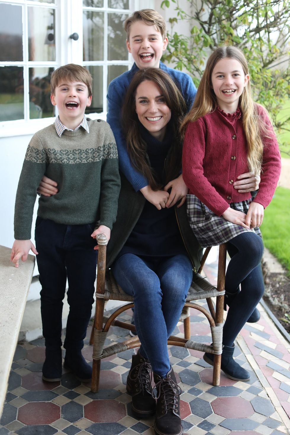 Princess Kate and her children
