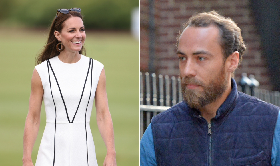 Princess Kate and James Middleton