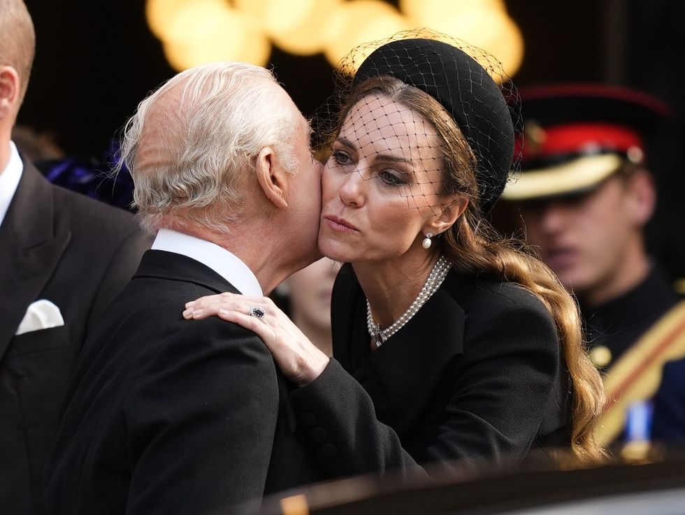Princess Kate and King Charles