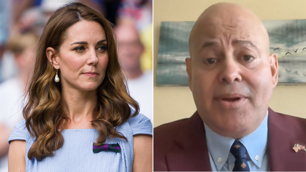 Princess Kate and Lee Cohen