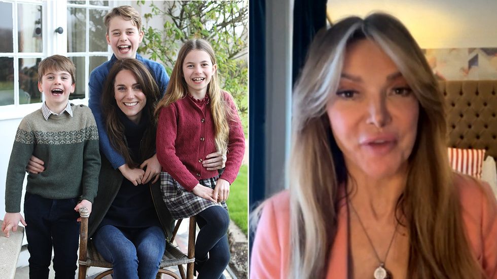 Princess Kate and Lizzie Cundy