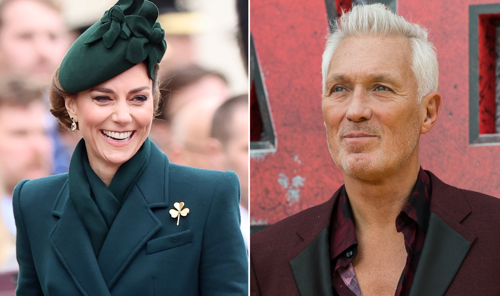 Princess Kate and Martin Kemp