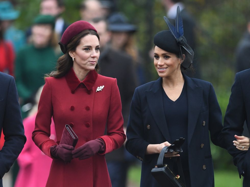 Princess Kate and Meghan Markle