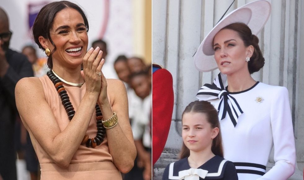 Princess Kate and Meghan Markle