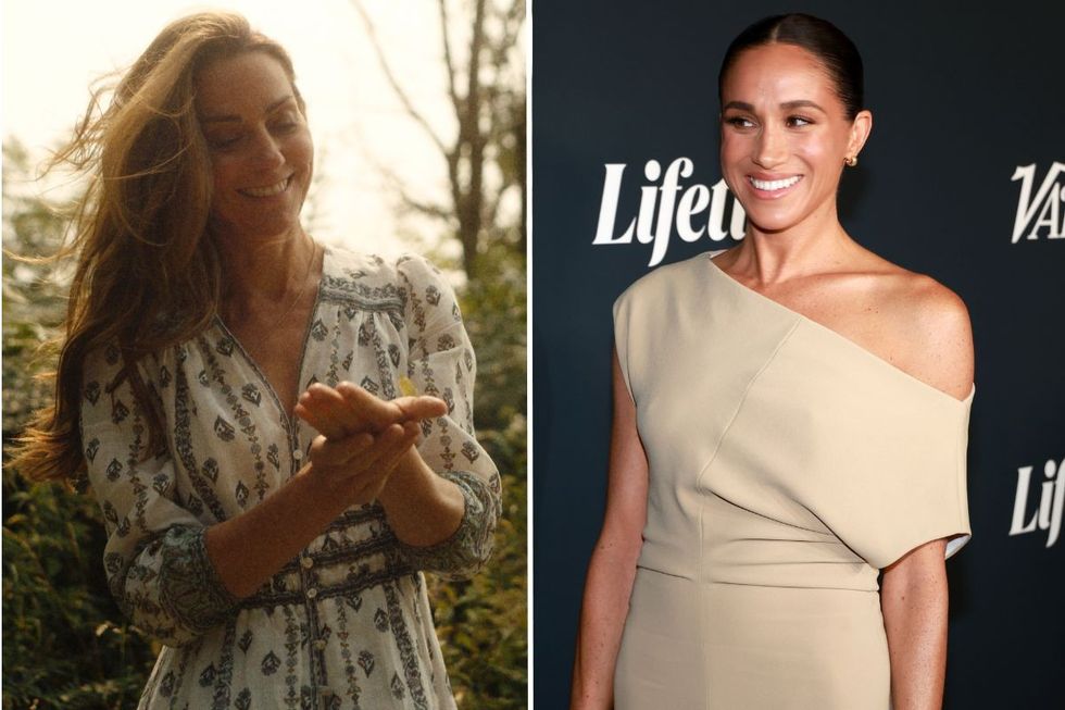 Princess Kate and Meghan Markle