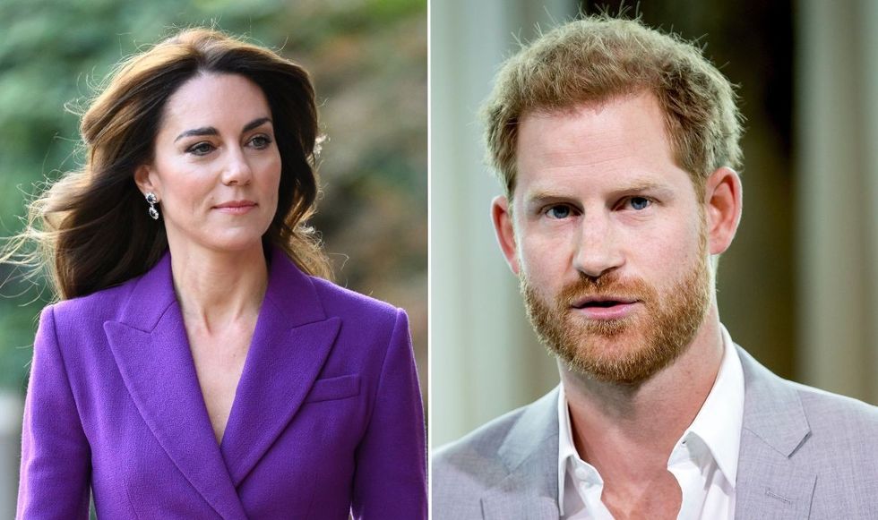 Princess Kate and Prince Harry