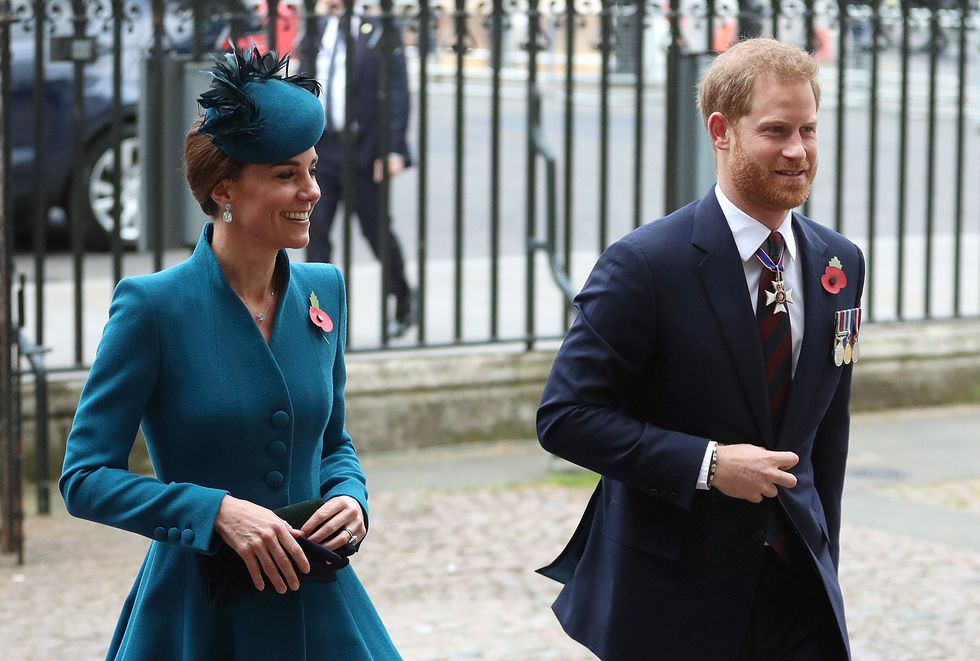 Princess Kate and Prince Harry