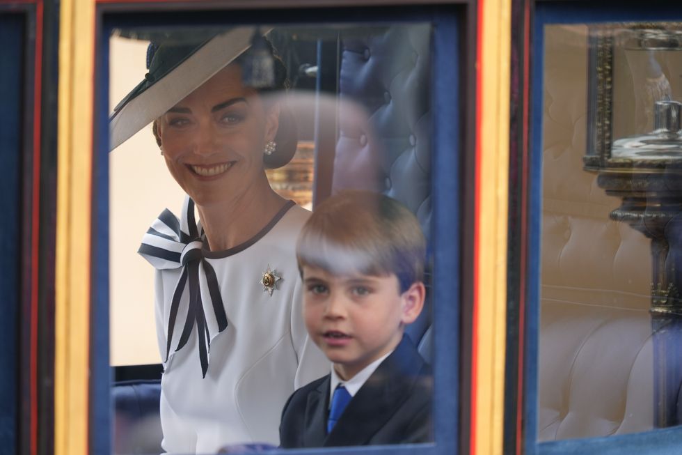 Princess Kate and Prince Louis