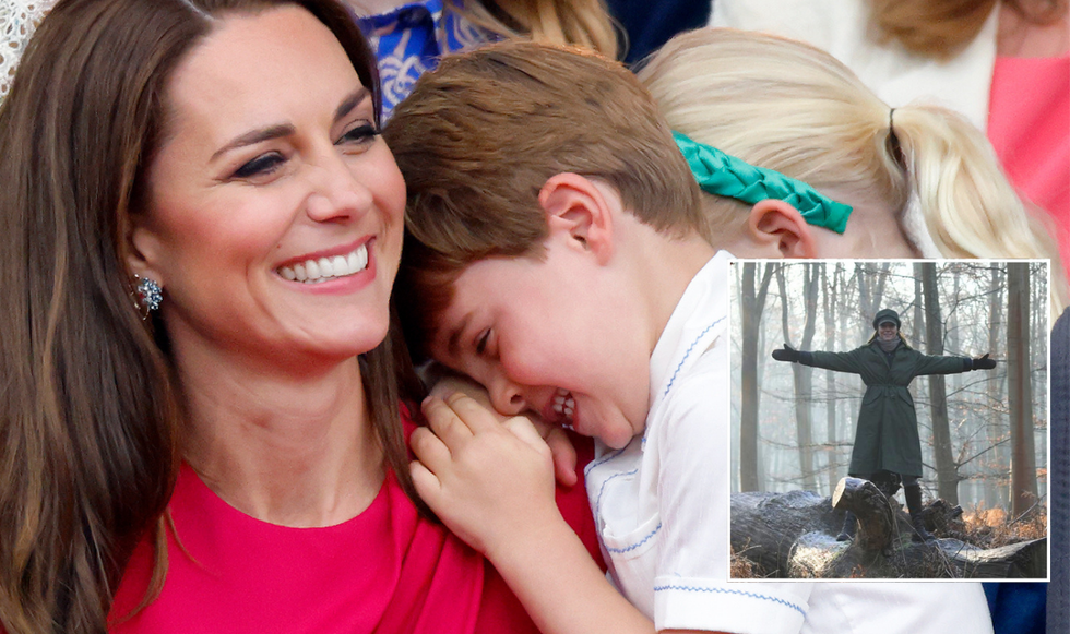 Princess Kate and Prince Louis