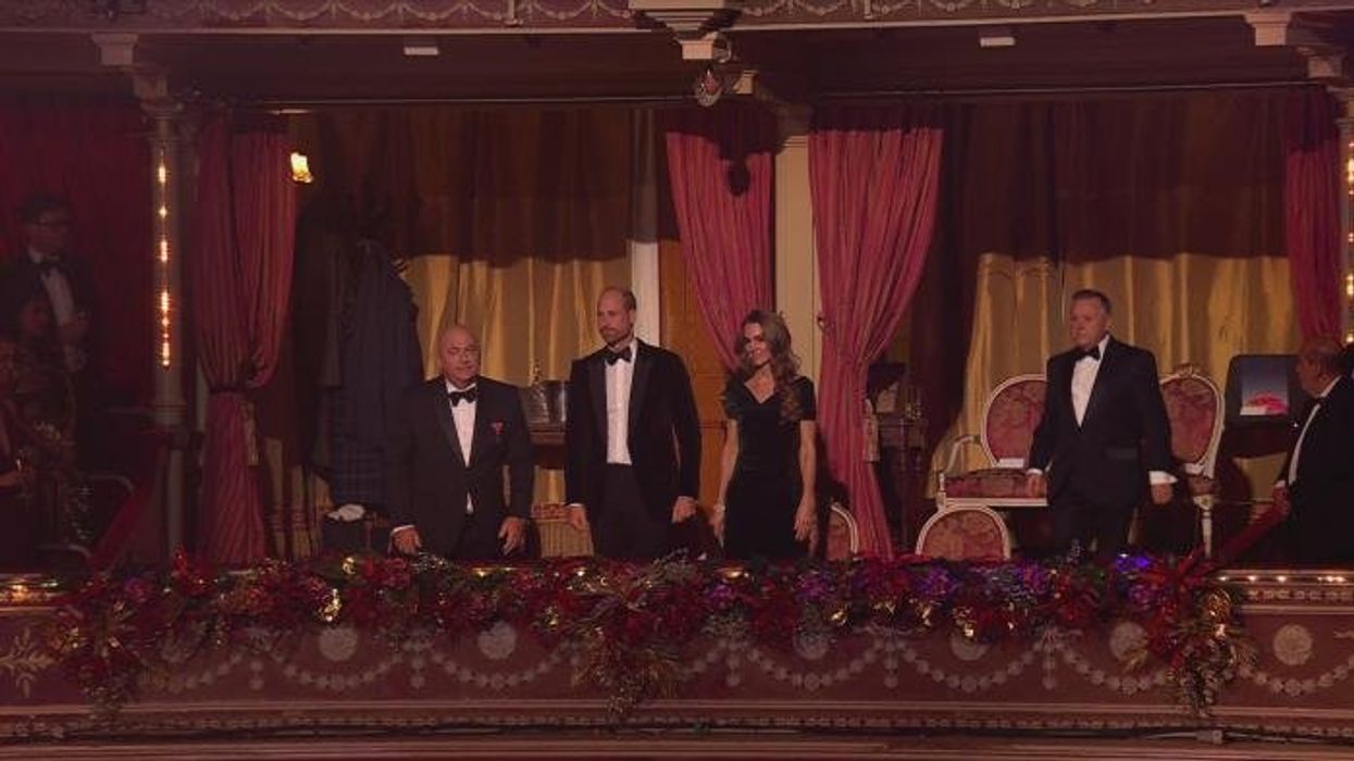 Zara Tindall and Mike Tindall watch on as Prince William issues warning to his generation in powerful speech