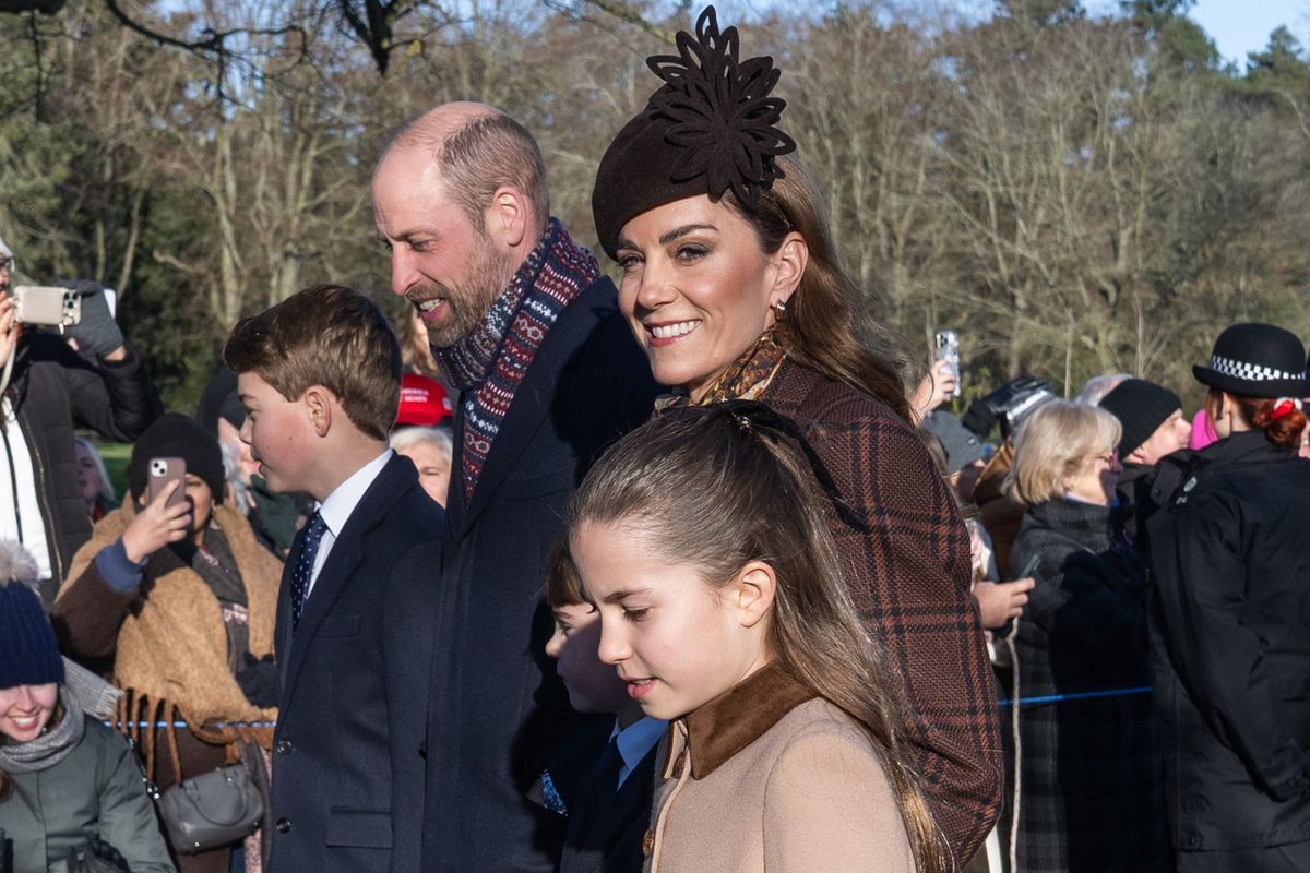 Princess Kate and Prince William bring George, Charlotte and Louis to Sandringham for Christmas Day tradition