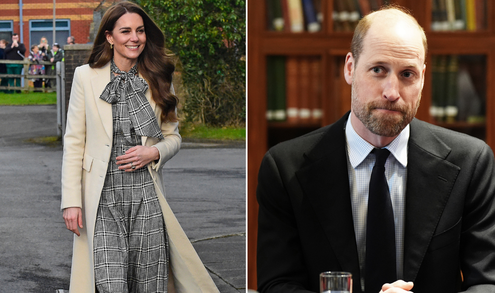 Princess Kate and Prince William.