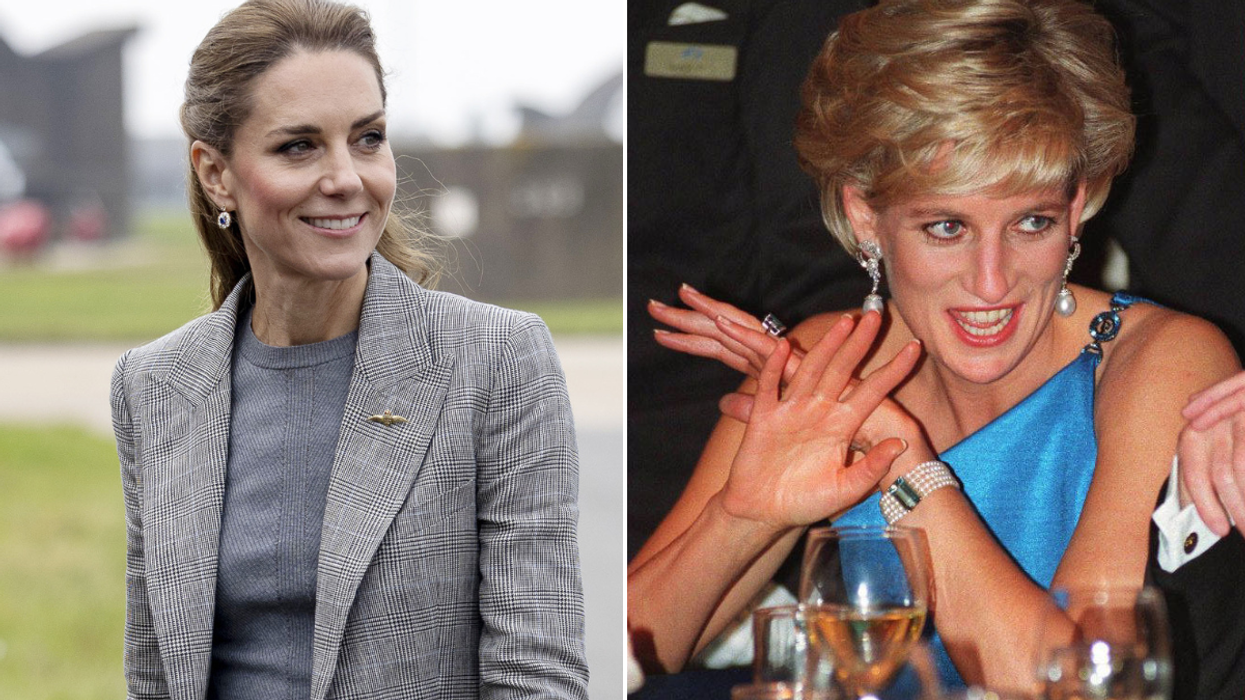 Princess Kate and Princess Diana