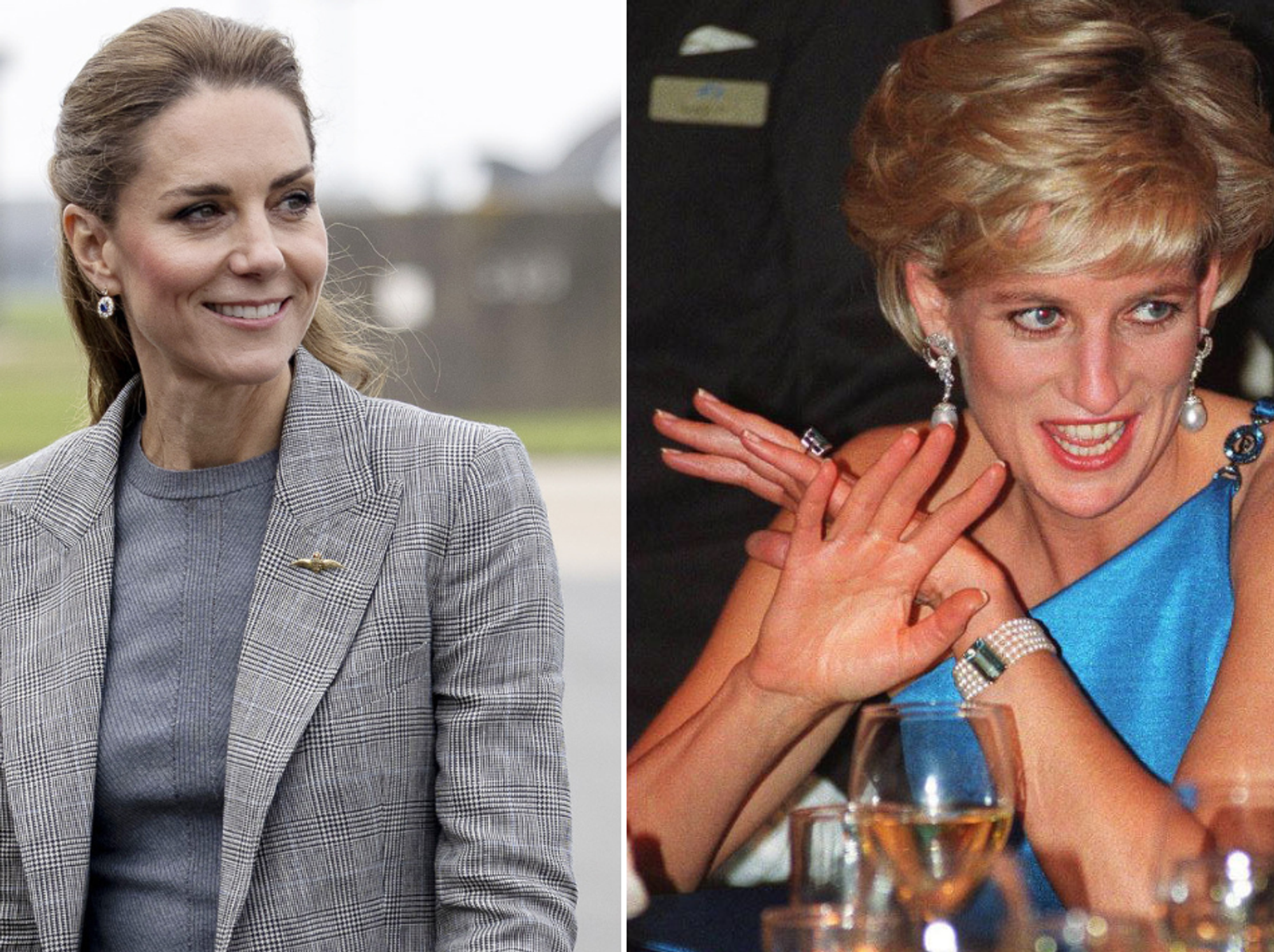 Princess Kate and Princess Diana