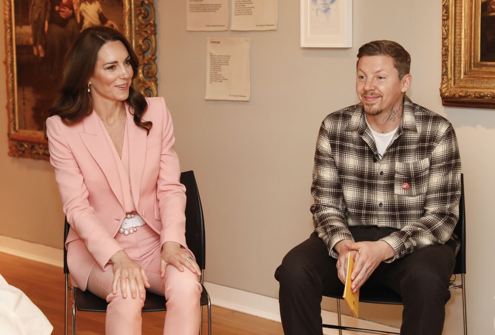 Princess Kate and Professor Green