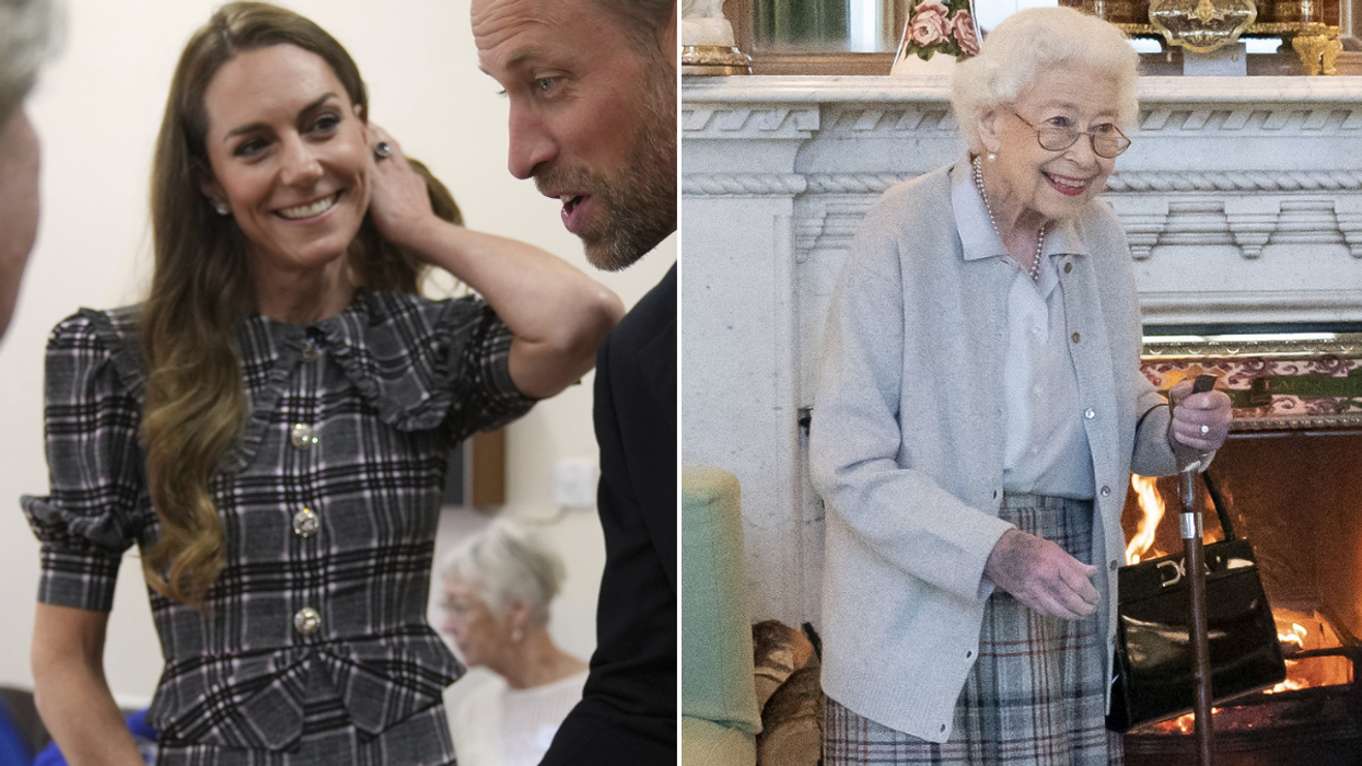 Princess Kate and Queen Elizabeth