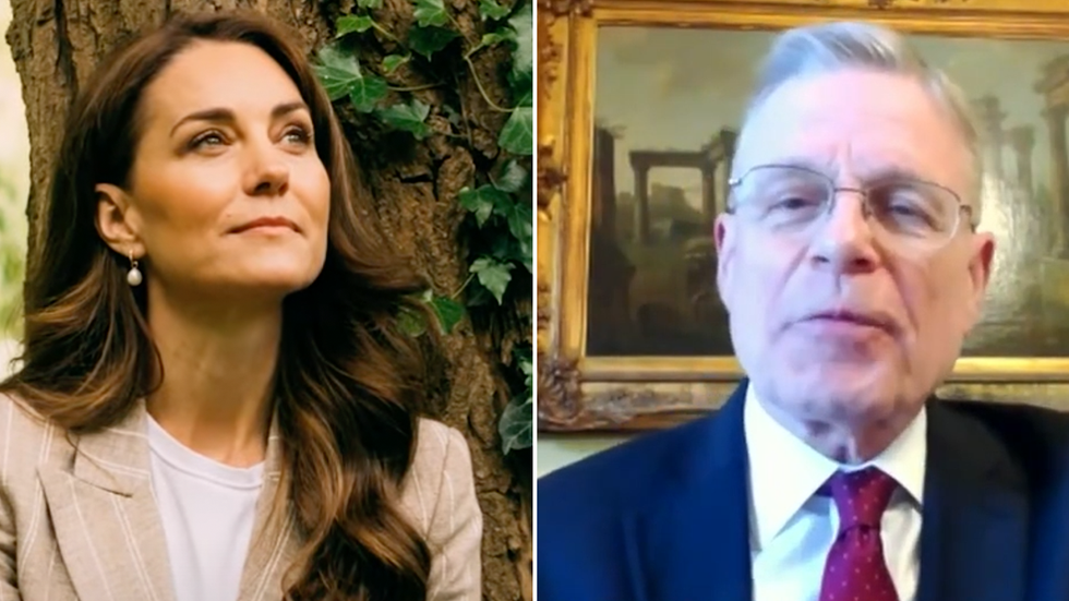 Princess Kate and Richard Fitzwilliams