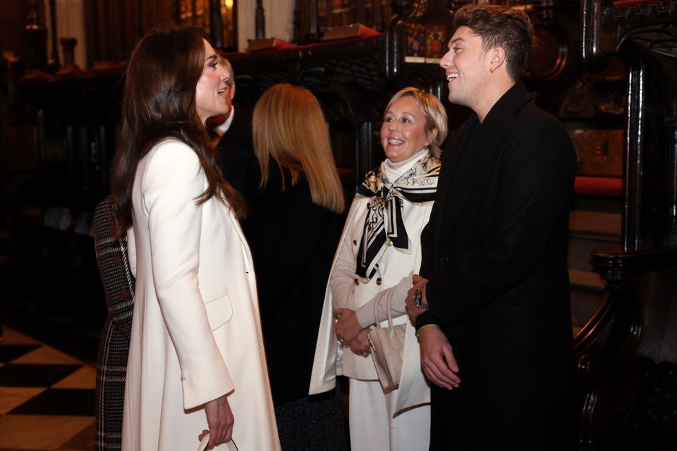 Princess Kate and Roman Kemp