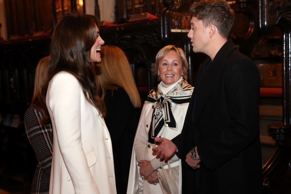 Princess Kate and Roman Kemp