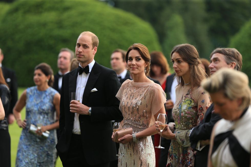 Princess Kate and Rose Hanbury