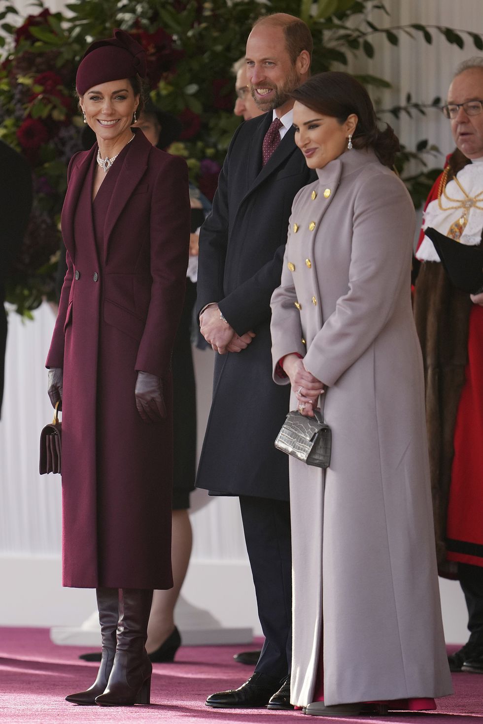 Princess Kate and Sheikha Jawaher, the wife of the Emir of Qatar