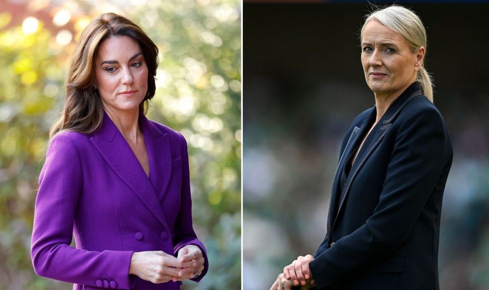 Princess Kate and Sonja McLaughlan
