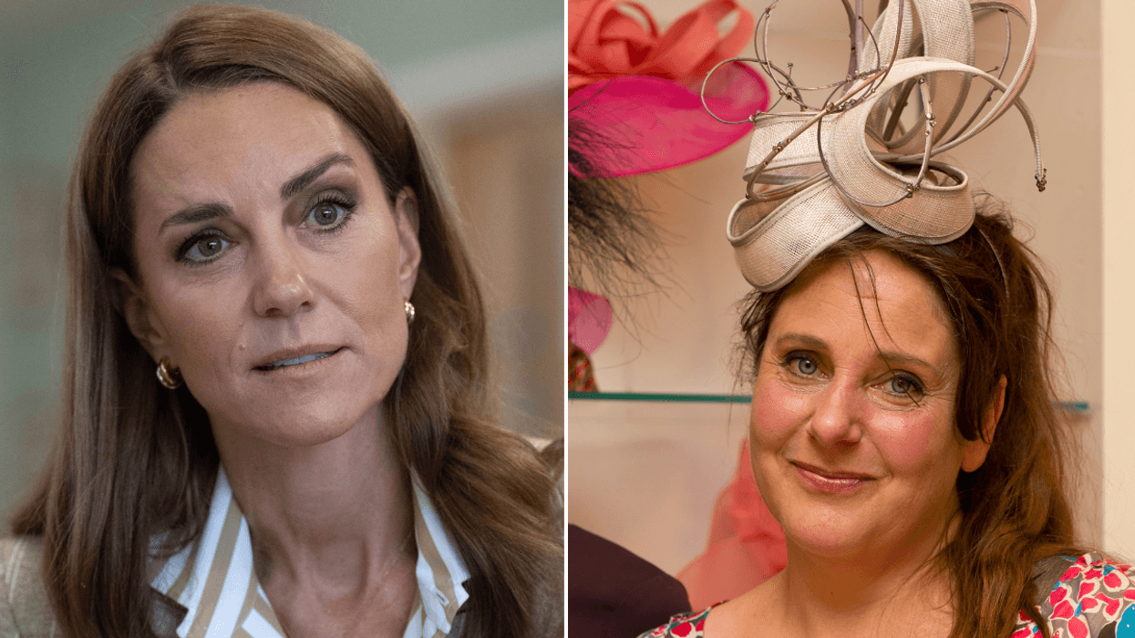 Princess Kate and Vivien Sheriff