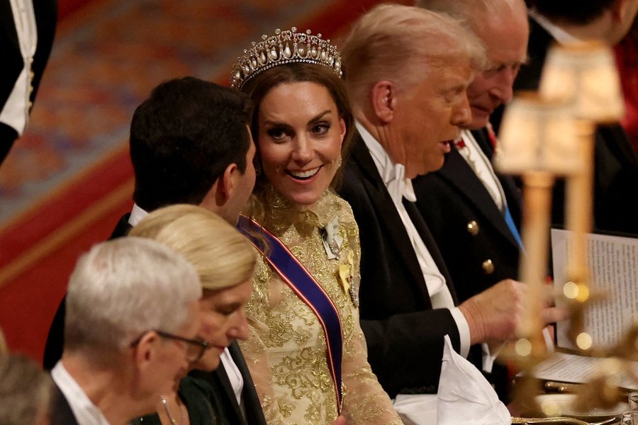 Công chúa Kate và Donald Trump