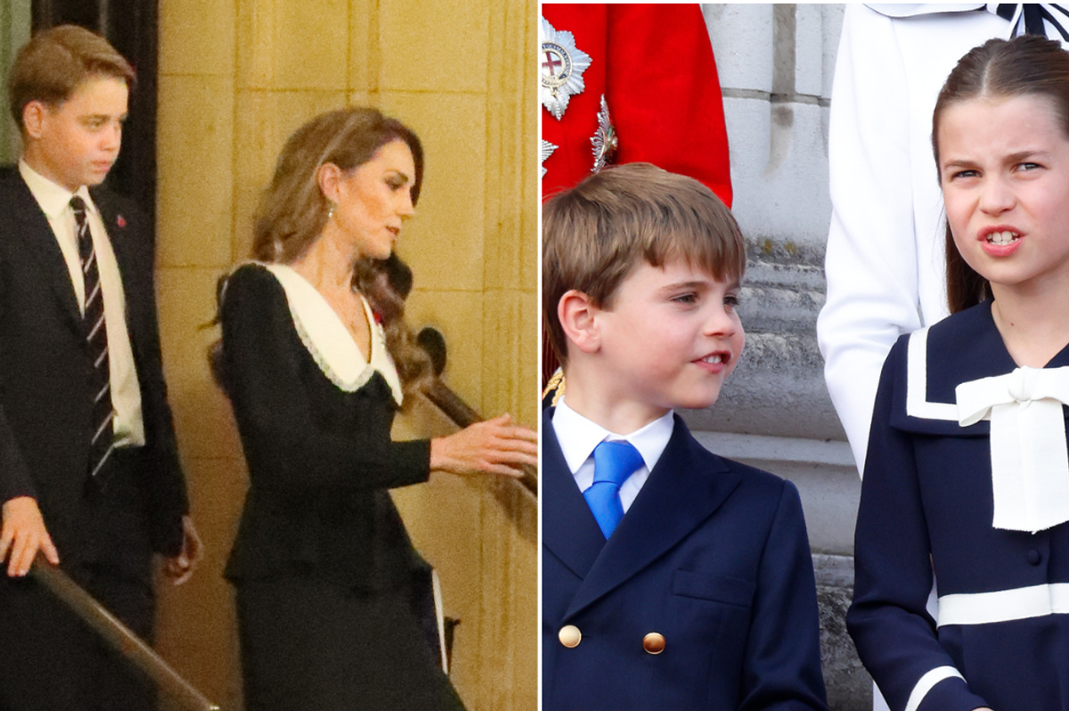 Princess Kate, George, Charlotte and Louis
