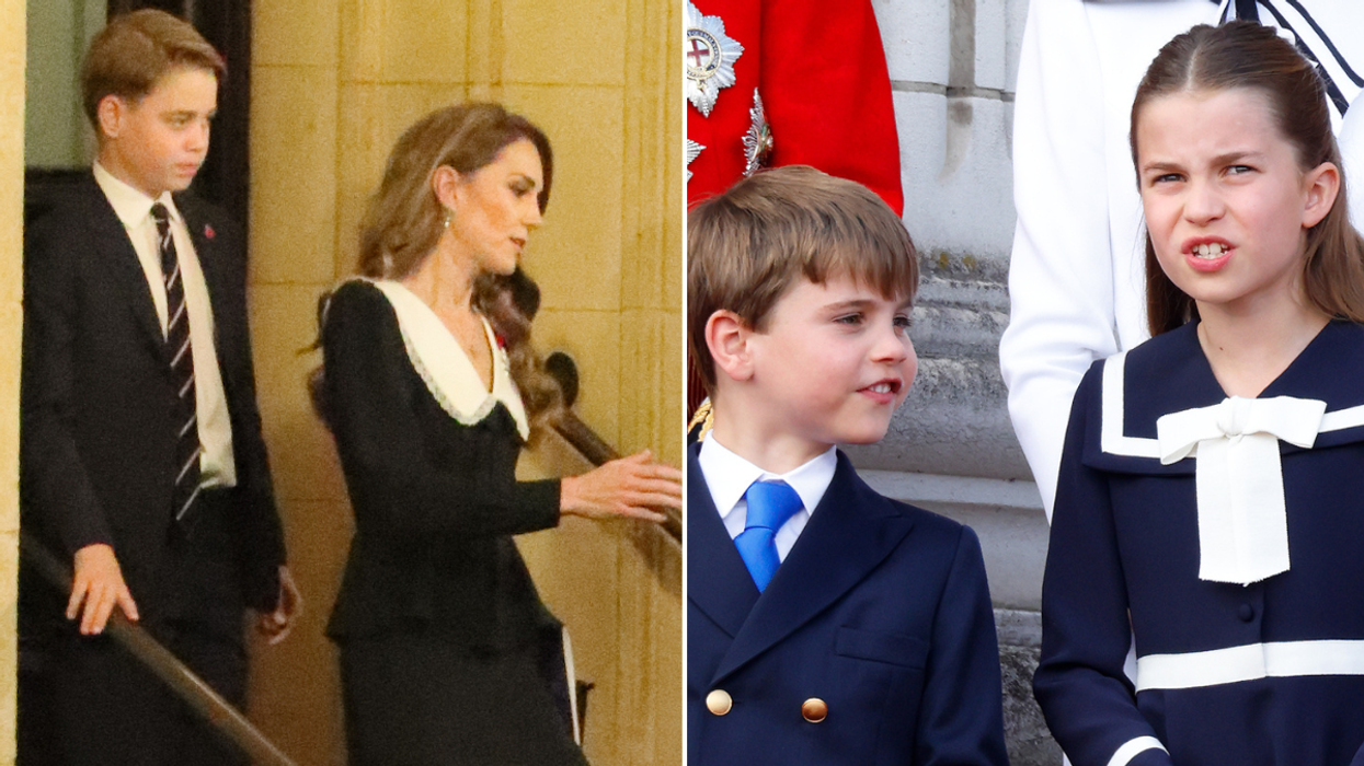 Princess Kate, George, Charlotte and Louis