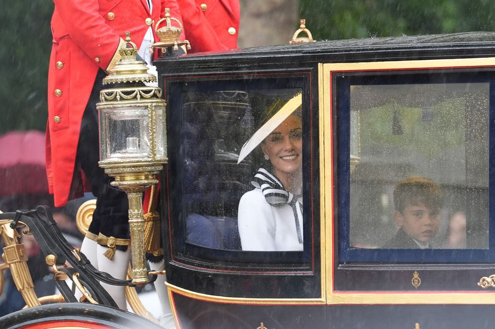 Princess Kate in carriage