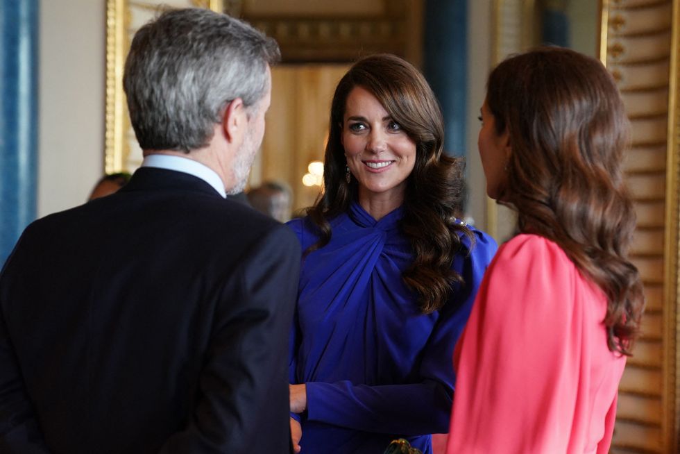 Princess Kate, King Frederik and Queen Mary