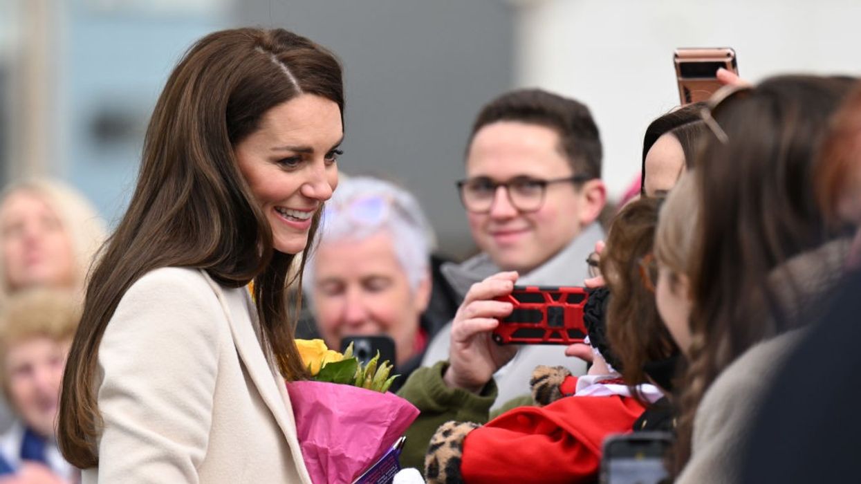 Princess Kate meeting members of the public