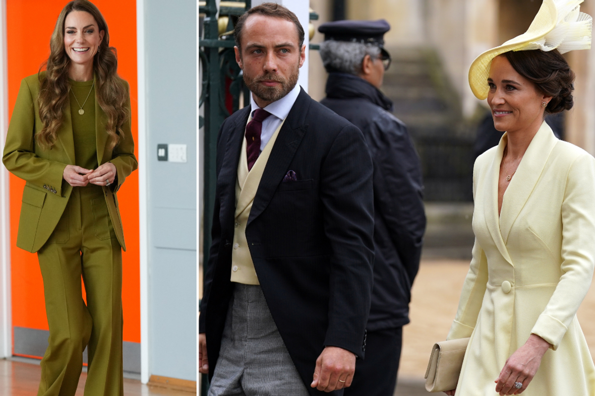 Princess Kate, Pippa and James Middleton