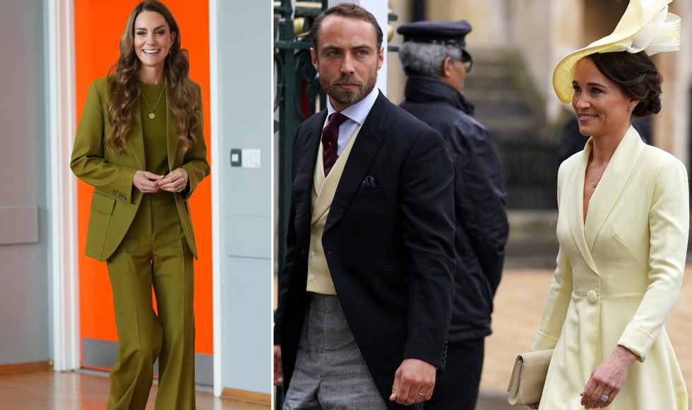 Princess Kate, Pippa and James Middleton